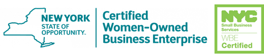 NYS and NYC Certified Woman-Owned Business